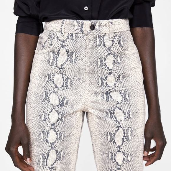 ZW PREMIUM SNAKESKIN PANTS - Picture 4 of 5